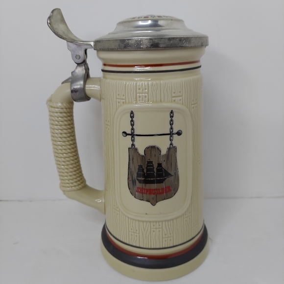 Vintage 1986 Avon The Building Of America Stein Collection: "The Shipbuilder" - Picture 10 of 10